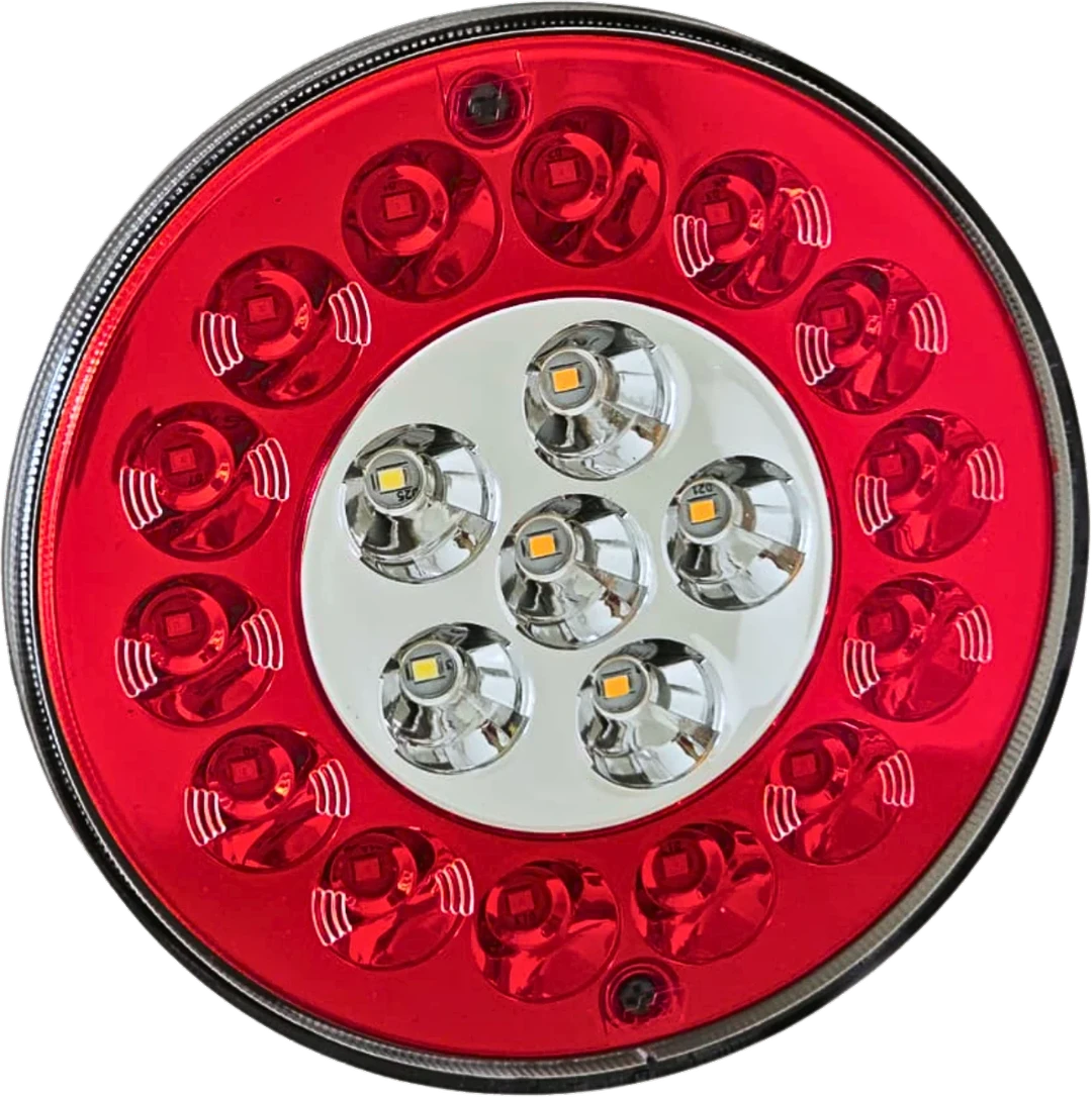 GF.340 Kit 2 Un Lanterna Traseira Corujinha Facchini 20 LED Bivolt