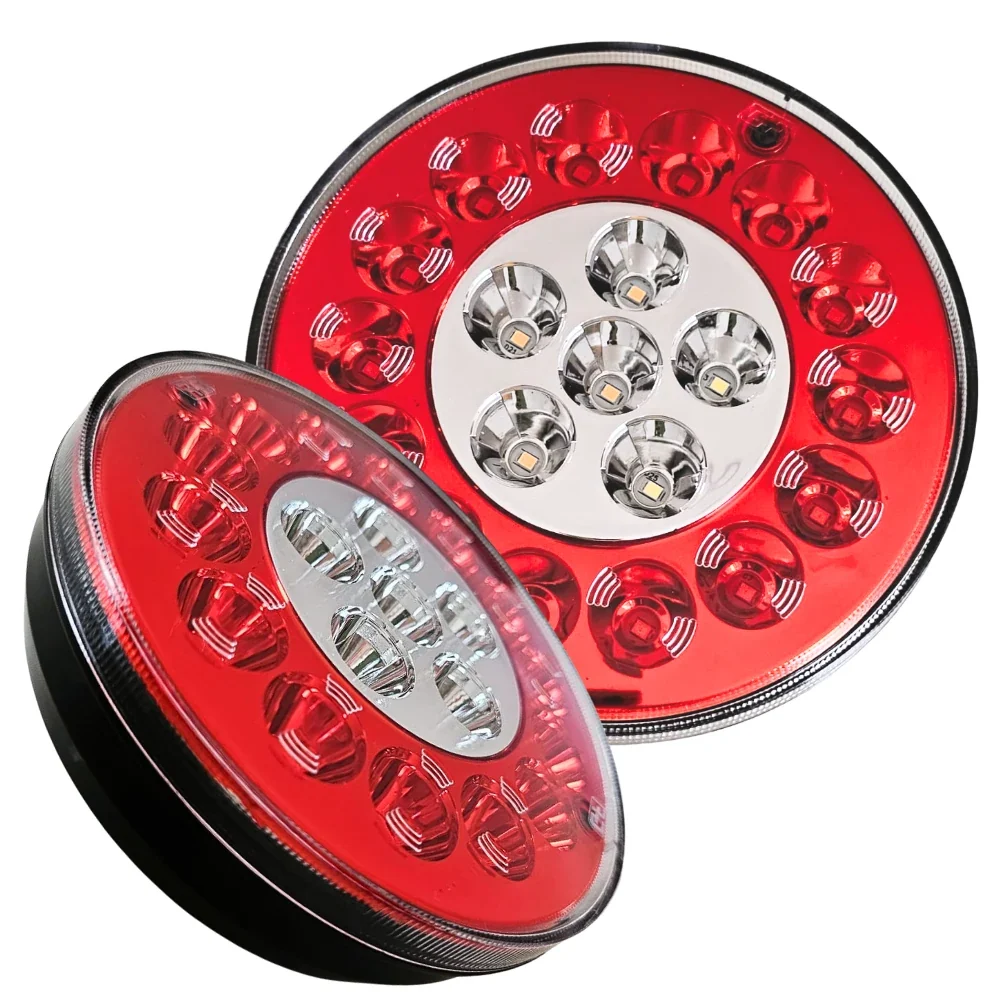 Lanterna corujinha LED de frente e de perfil