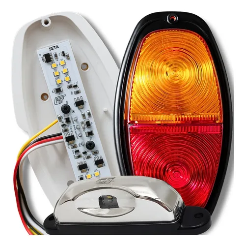 GF-5.205/7.208 - Par Lant. Can. Led.+ Placa Led — foto 1